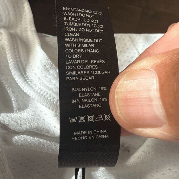 Alphalete Athletics Men's Sleeveless Crewneck Activewear Tank Top White Small - Picture 5 of 8